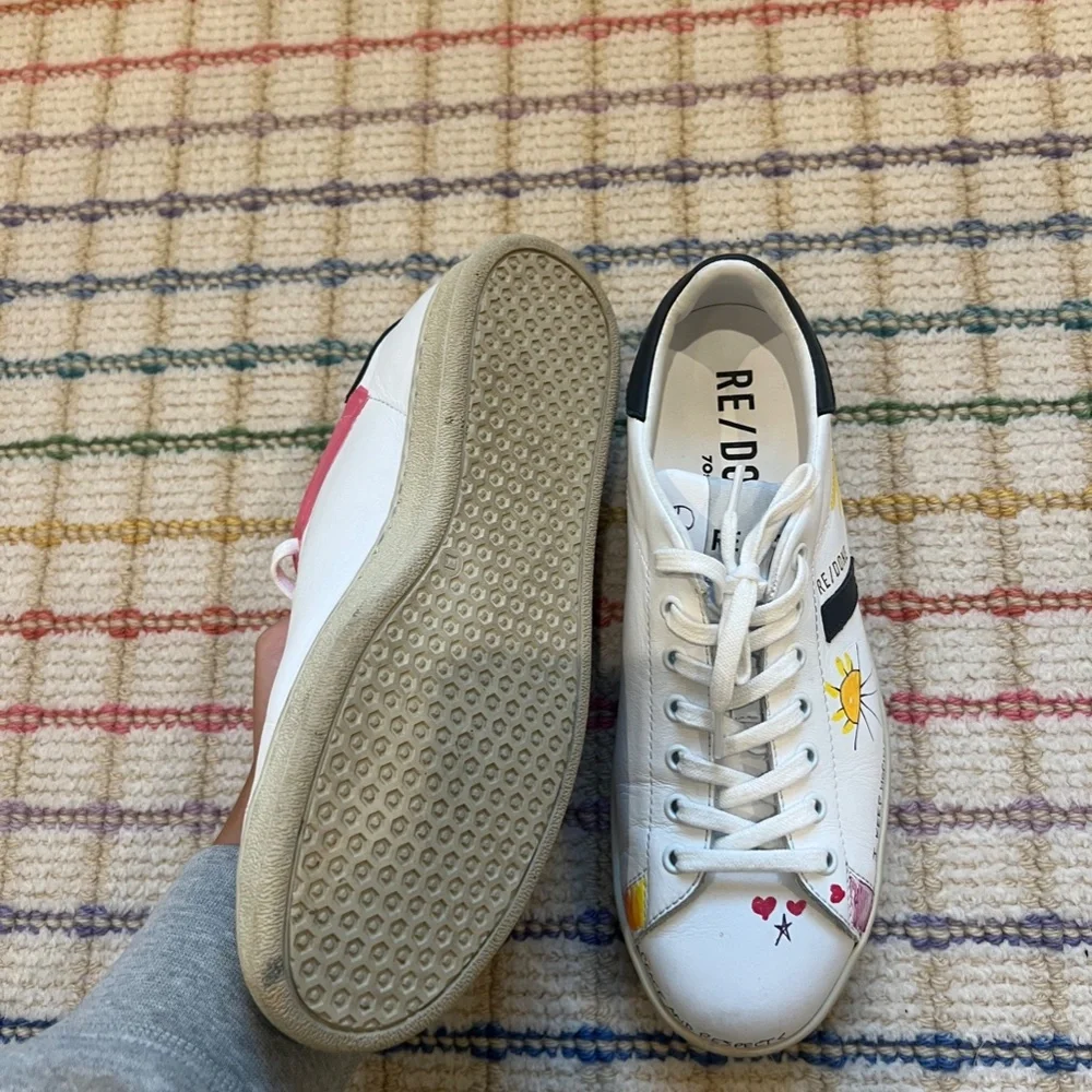 Re/Done special edition 70s Tennis Shoe - Picture 2 of 7